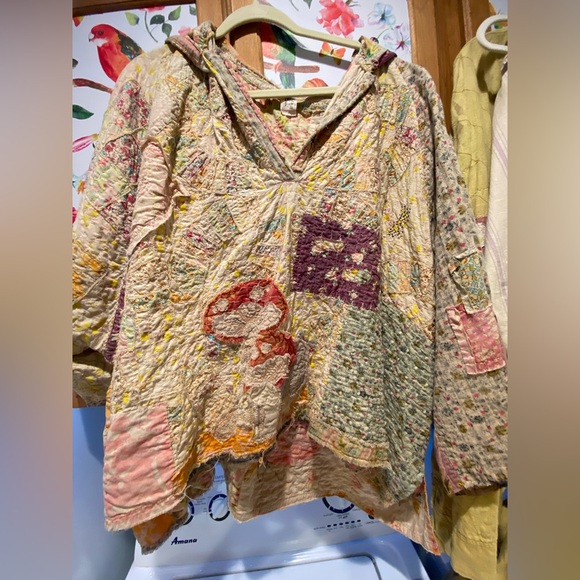 Magnolia Pearl Dune Patchwork Hoodie in Laurel Canyon SOLD OUT - Picture 2 of 13